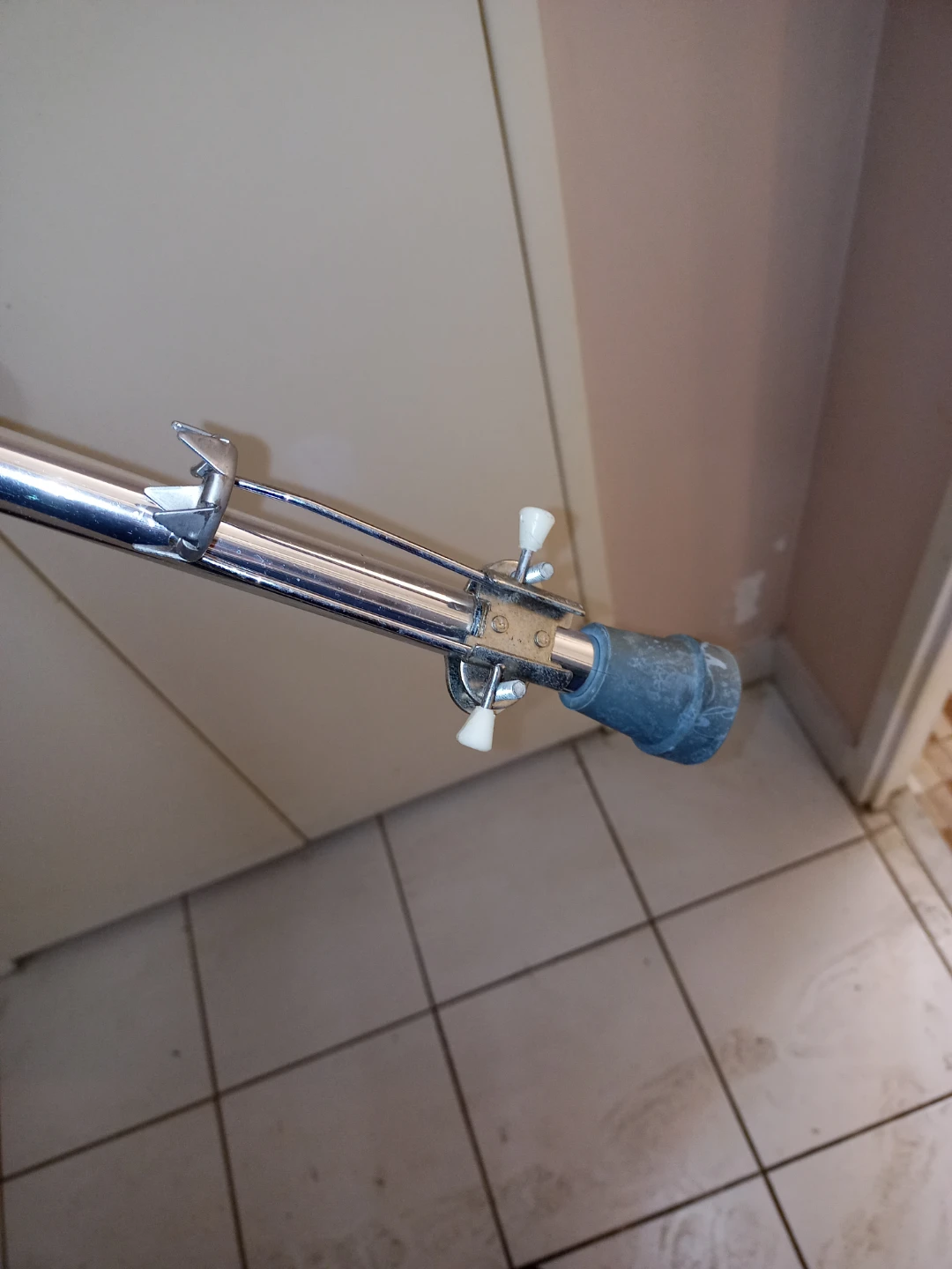 AMG Adjustable Offset Cane In Silver With Ice Pick - photo 3