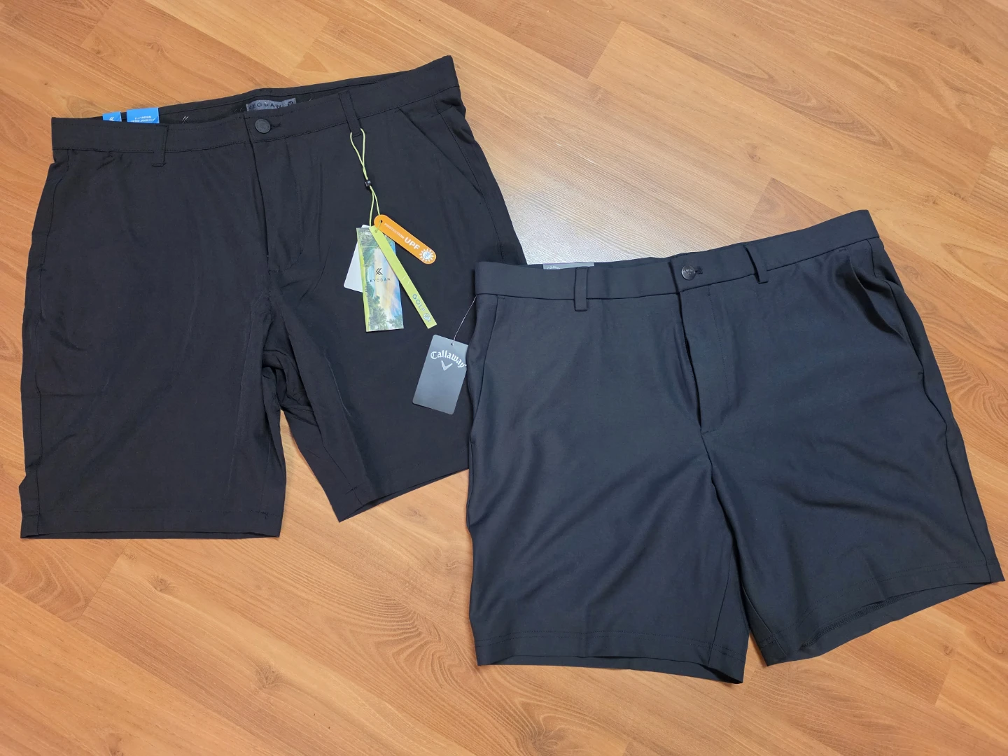 Callaway & Kyodan Golf Shorts (2 Pairs)