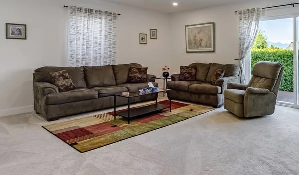 Green Sofa Bed, Loveseat  and Recliner Set