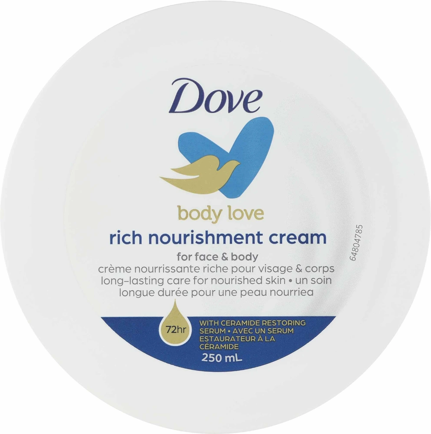 Dove nourishment cream