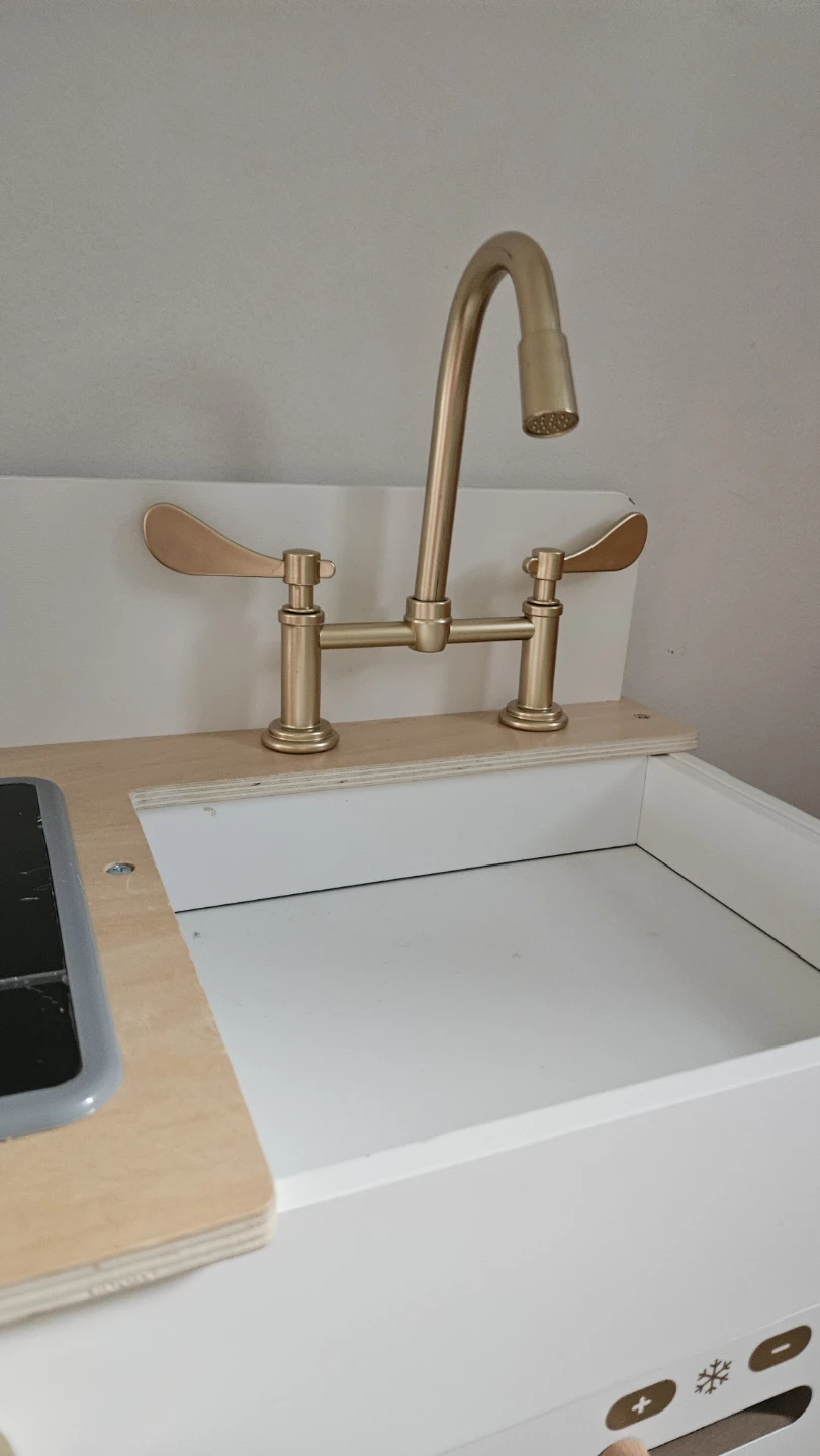 Kids Play Kitchen with Sink and Stove - photo 3