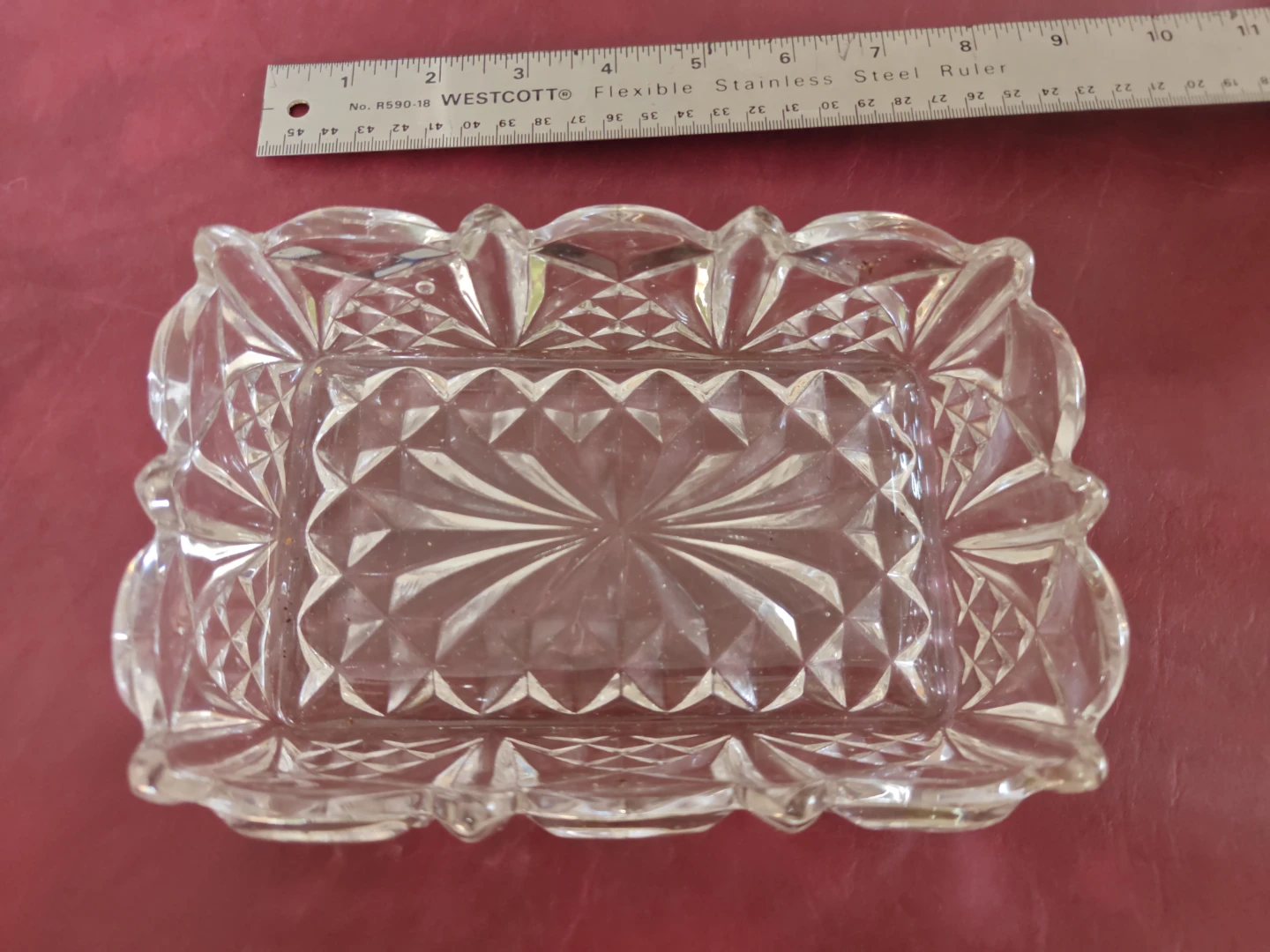 Glass Butter Dish