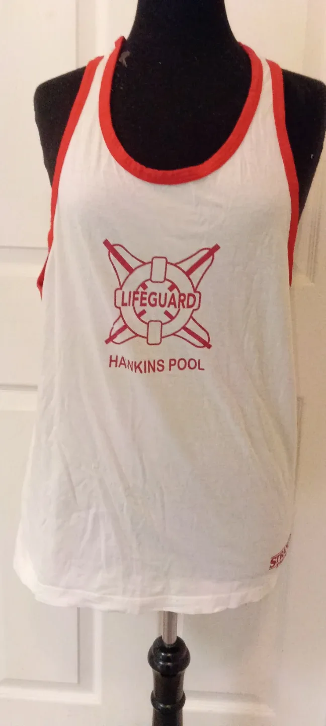 Stranger Things Hawkins Pool Lifeguard Tank Top
