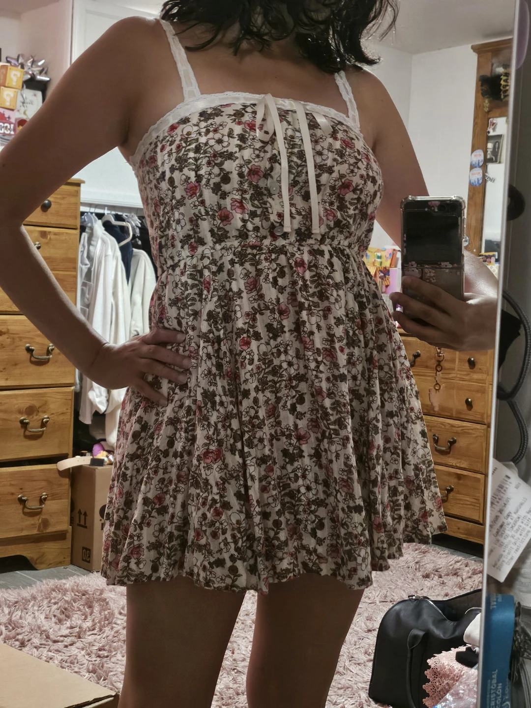 Forever 21 Floral Cami Mini Dress – Sweet & Breezy - photo 3