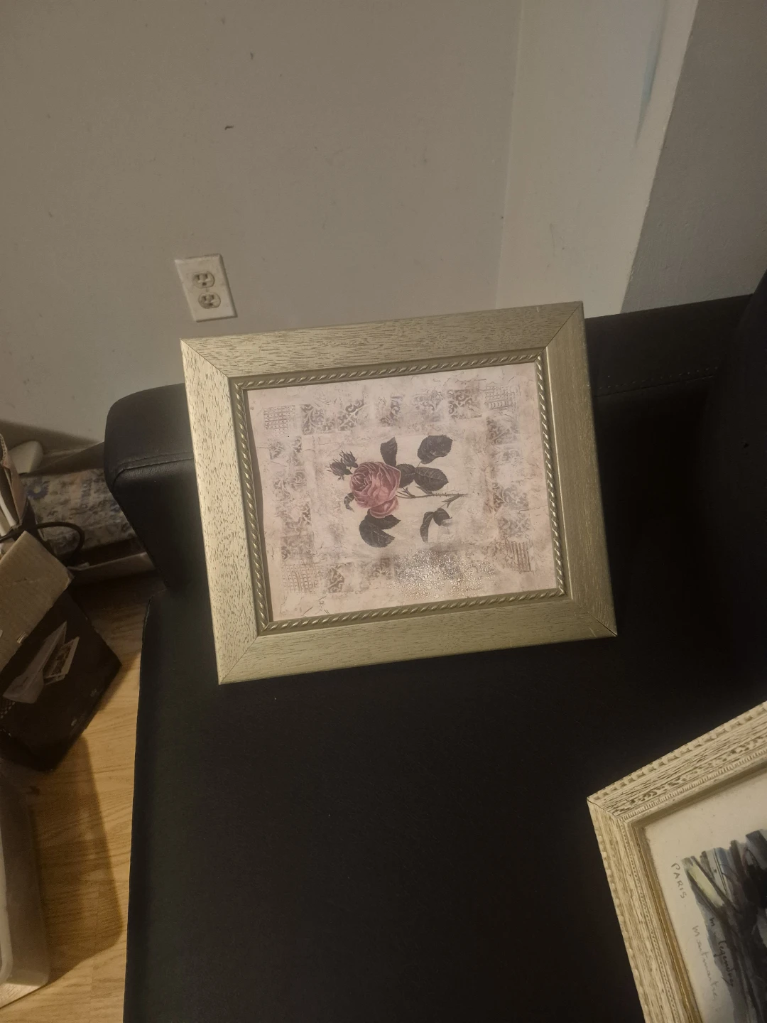 Framed Rose Art Print