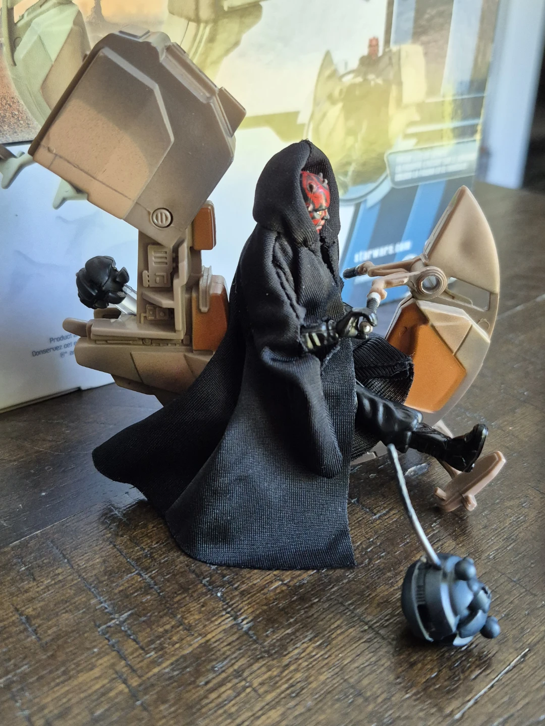 Star Wars Darth Maul Sith Speeder Action Figure