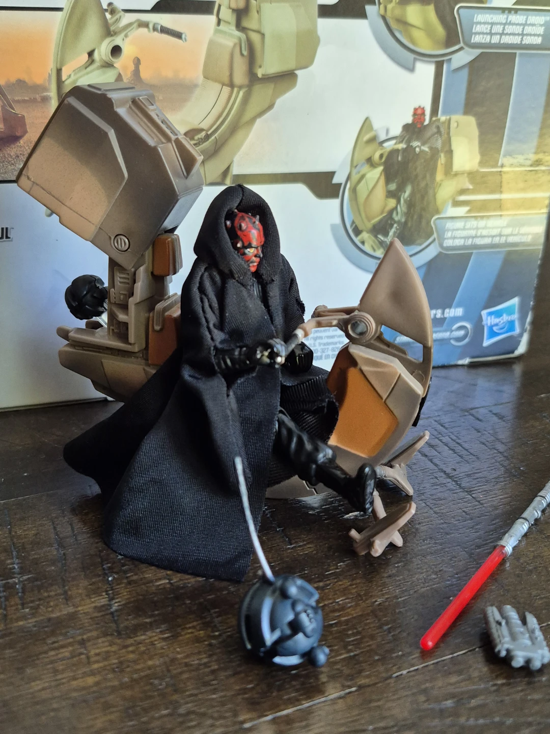 Star Wars Darth Maul Sith Speeder Action Figure - photo 3