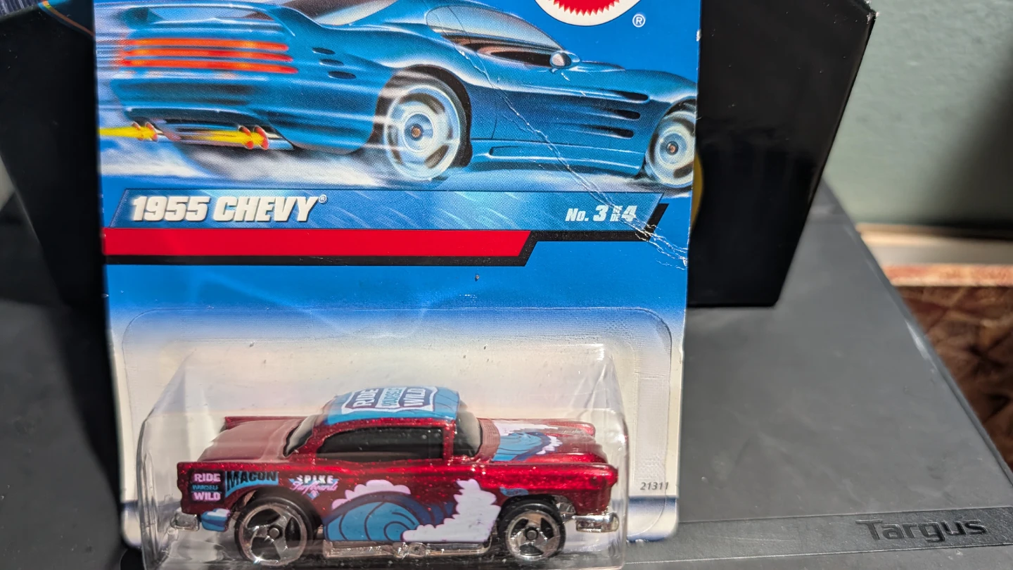 Hot Wheels 1955 Chevy Die-Cast Car