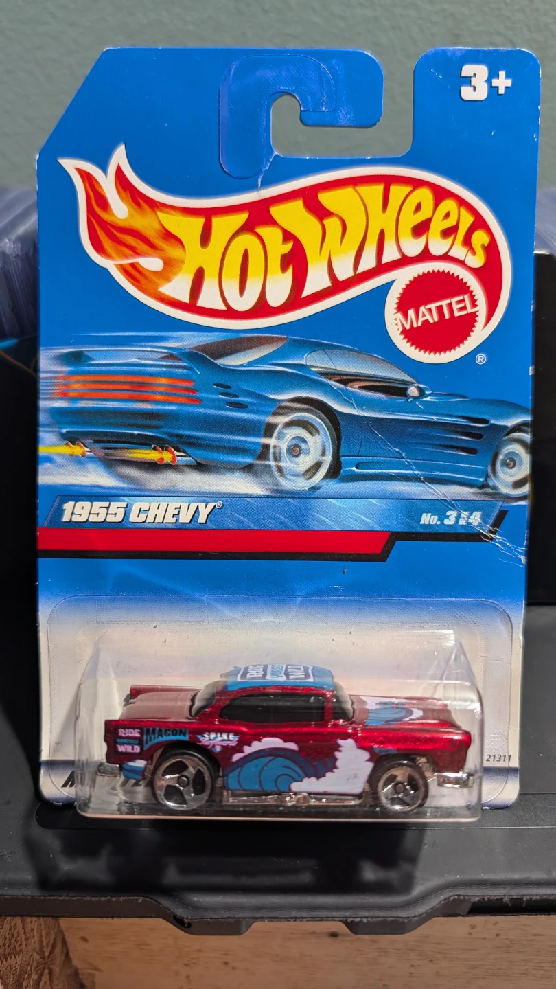 Hot Wheels 1955 Chevy Die-Cast Car - photo 2