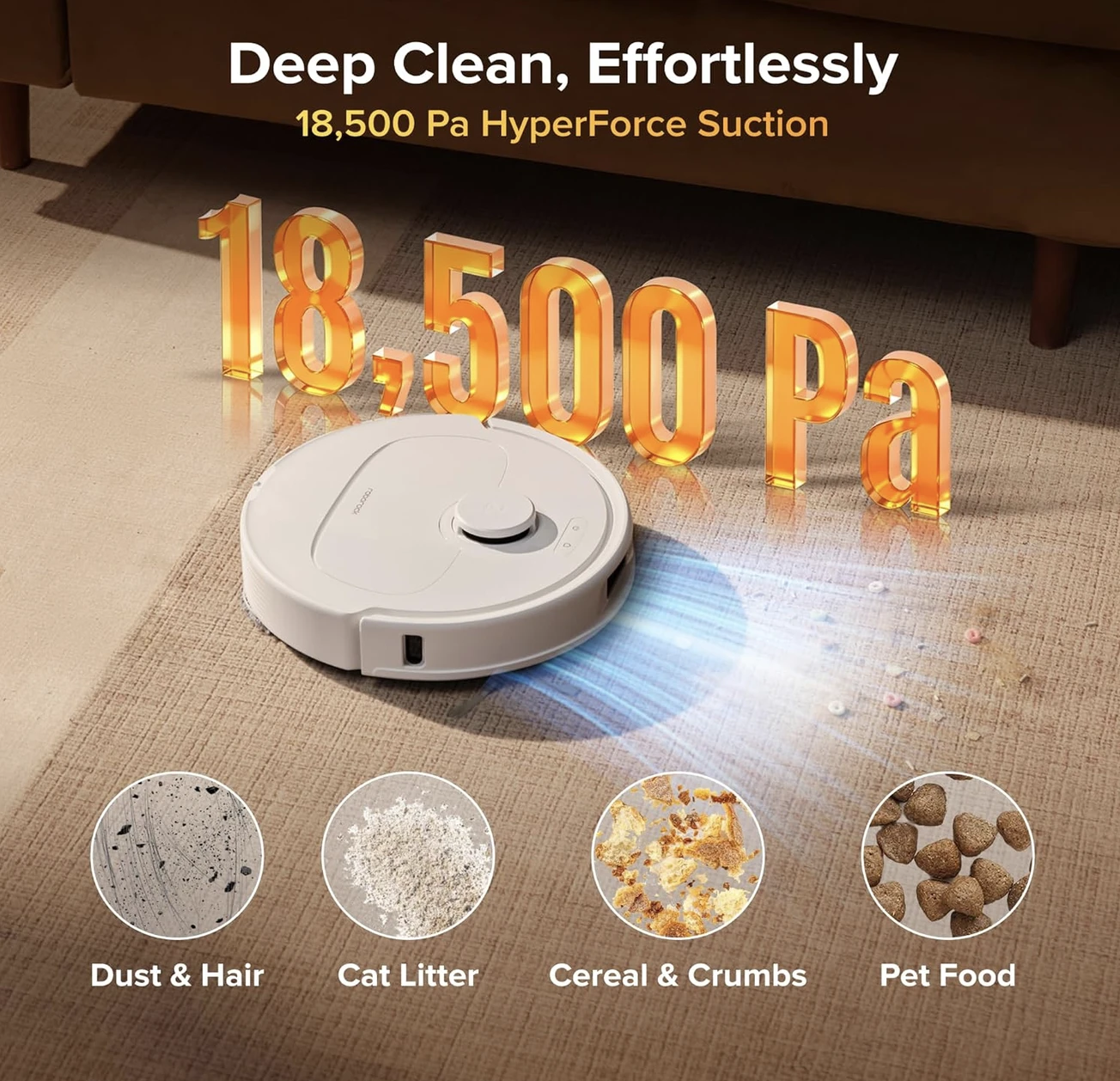 Roborock Qrevo S Pro Robot Vacuum and Mop with Dock - photo 3