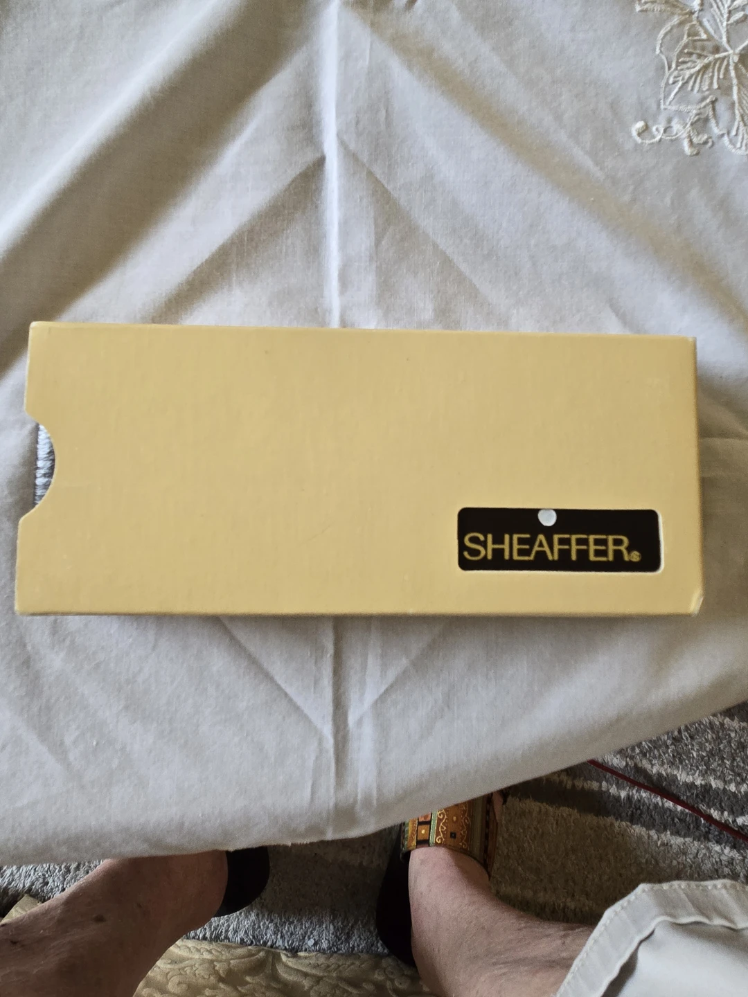 Sheaffer Ballpoint Pen Matt Black - Now Old Stock Vintage