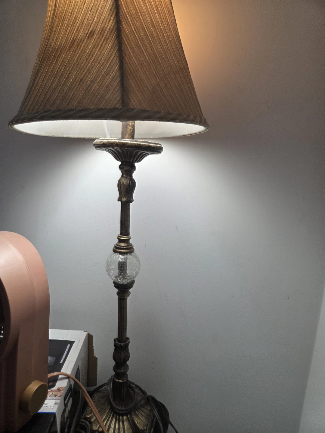 Table Lamp with Textured Shade - photo 3