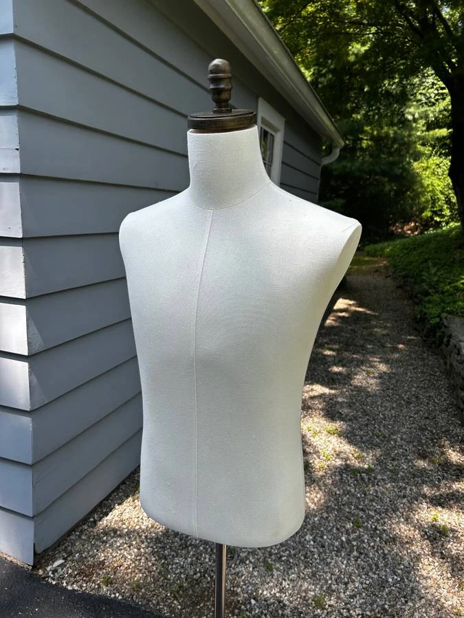 Man Mannequin with Wooden Base