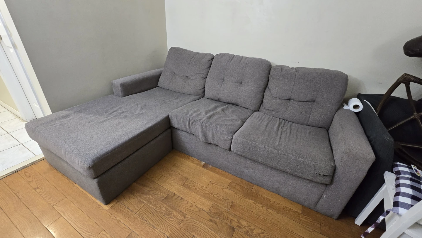 Grey Sectional Sofa - photo 2