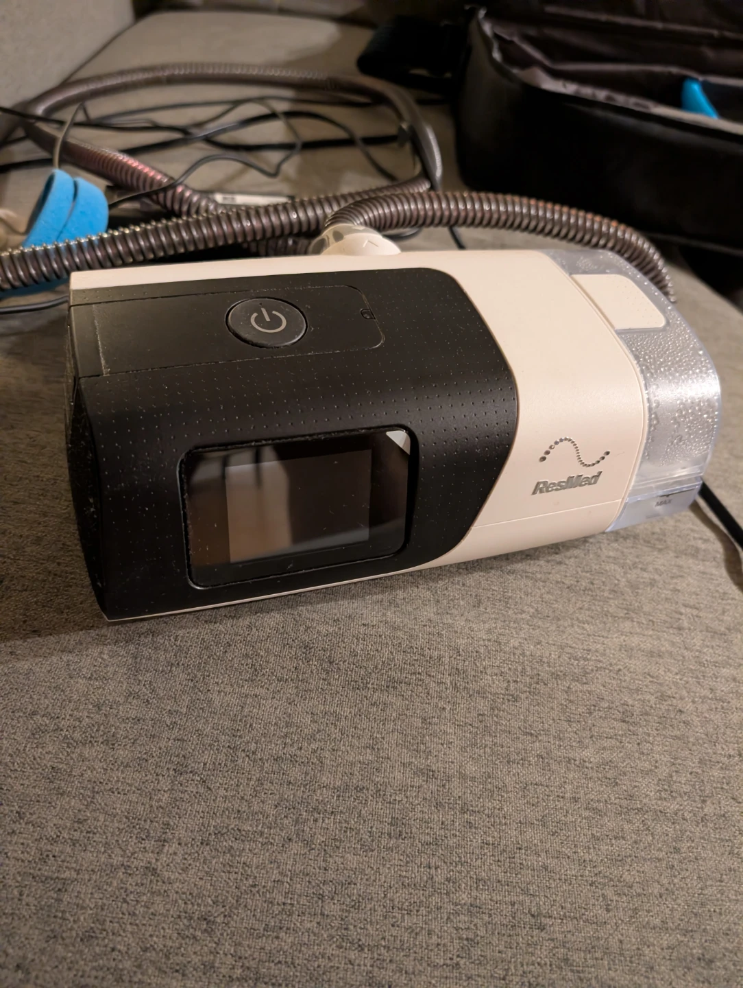 ResMed Machine with Mask and Tubing
