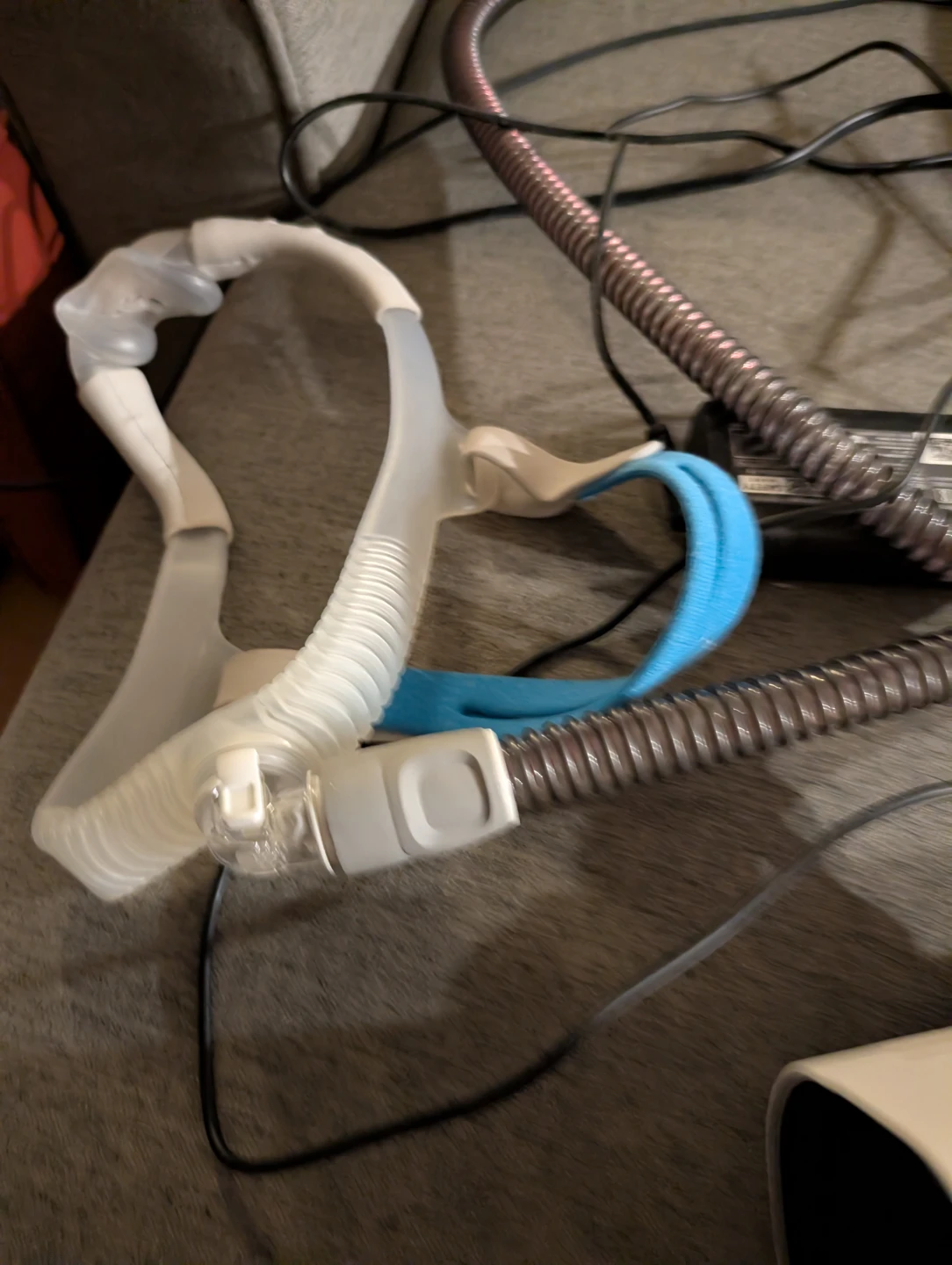 ResMed Machine with Mask and Tubing - photo 2