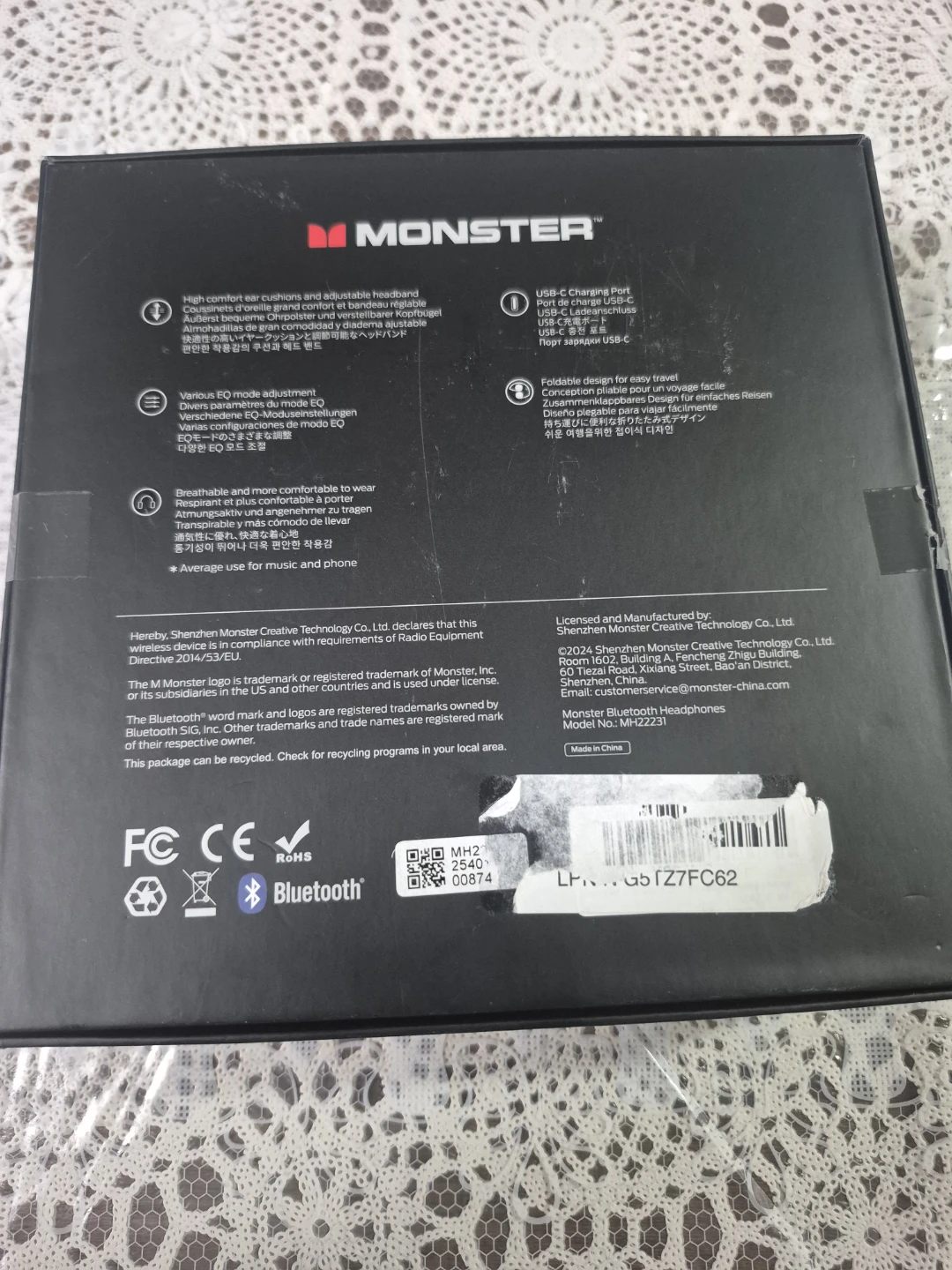Monster Persona 3rd ANC Wireless Over-Ear Headphones - photo 2