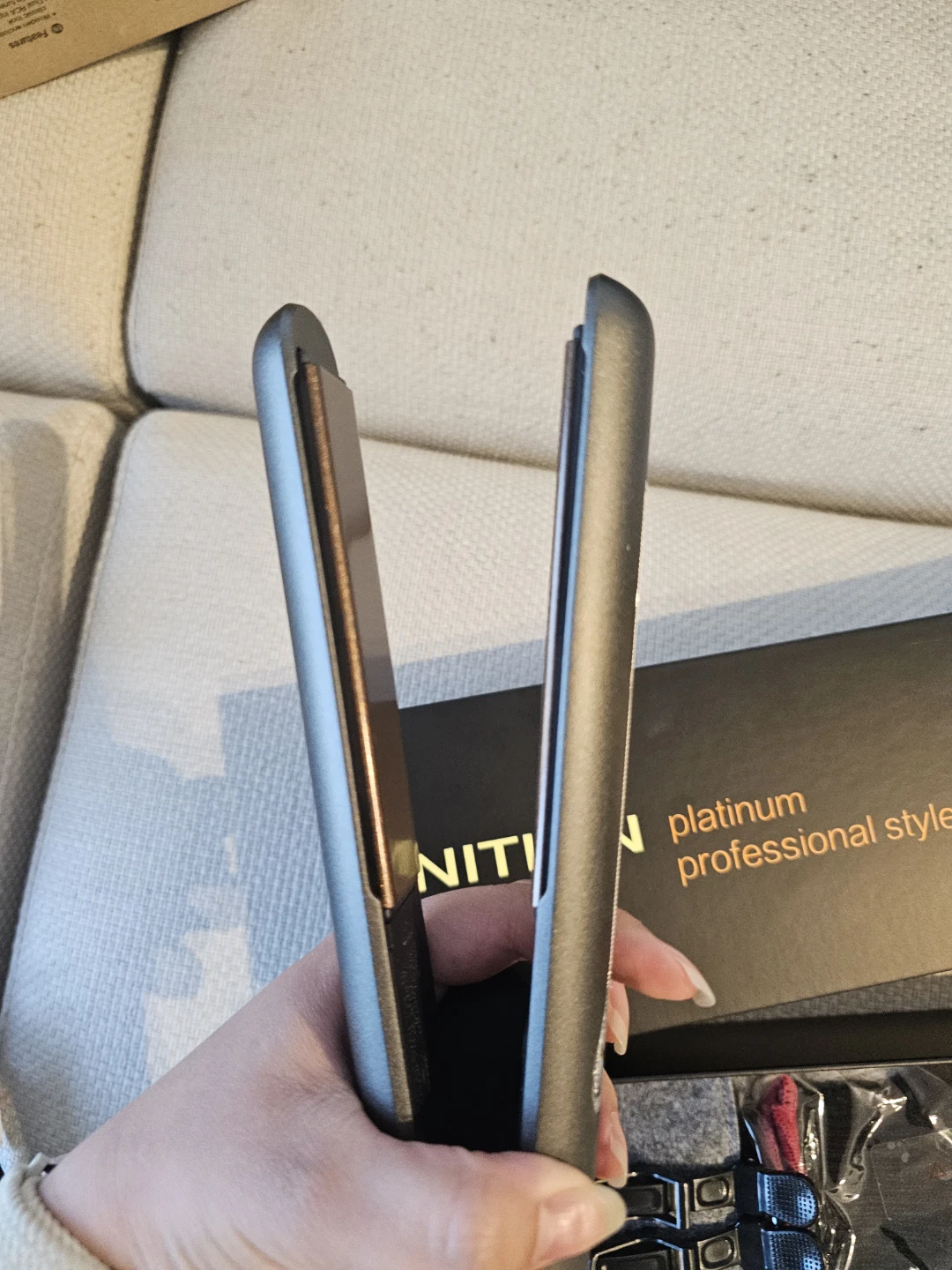 NITION Platinum Professional Styler Hair Straightener