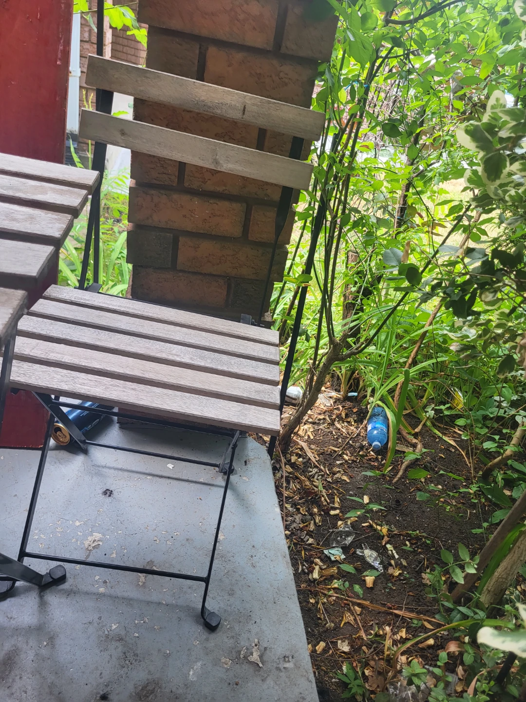 Wooden Slat Bistro Set - photo 2