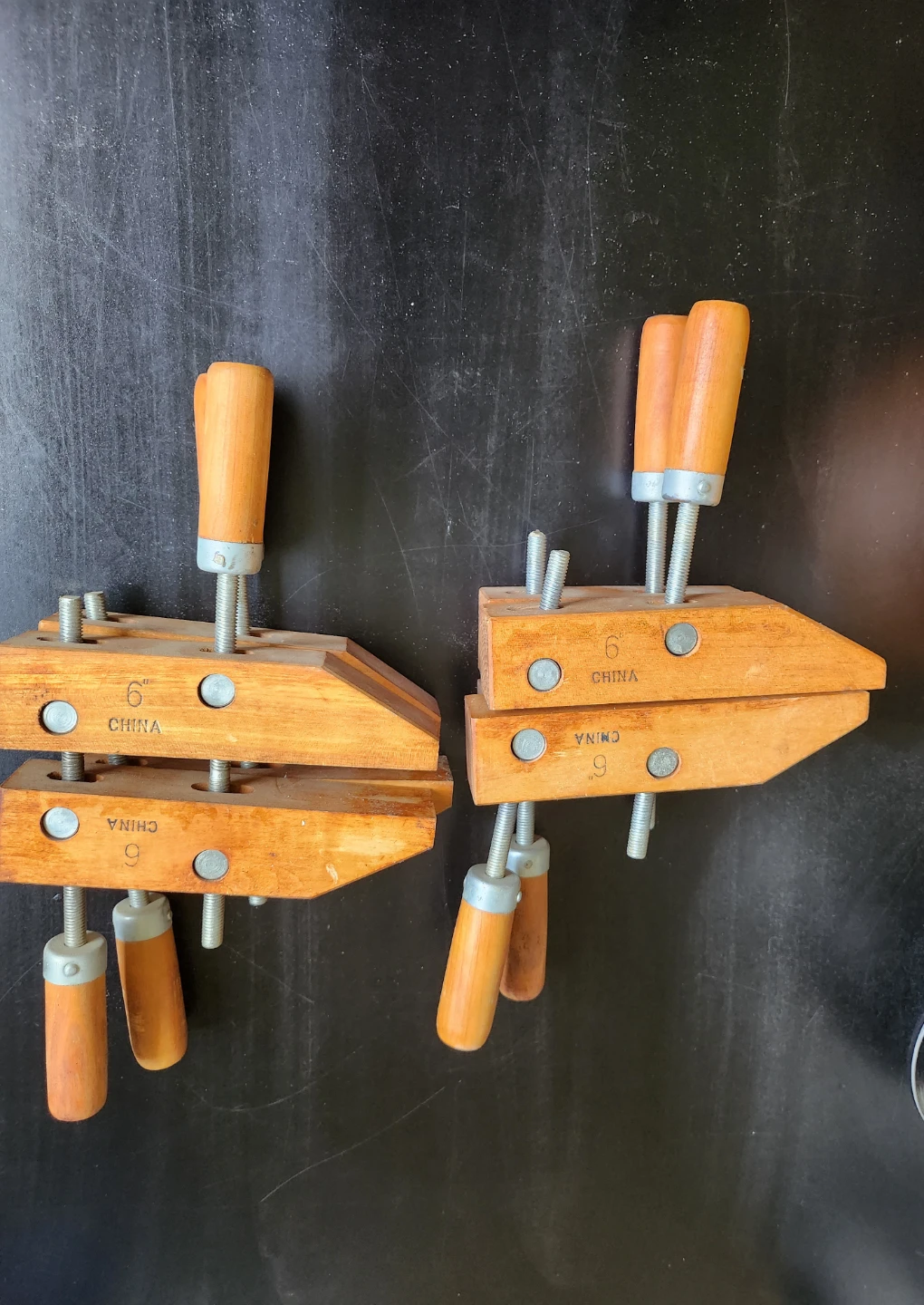 Wooden 6" Hand Screw Clamp Set. - photo 2