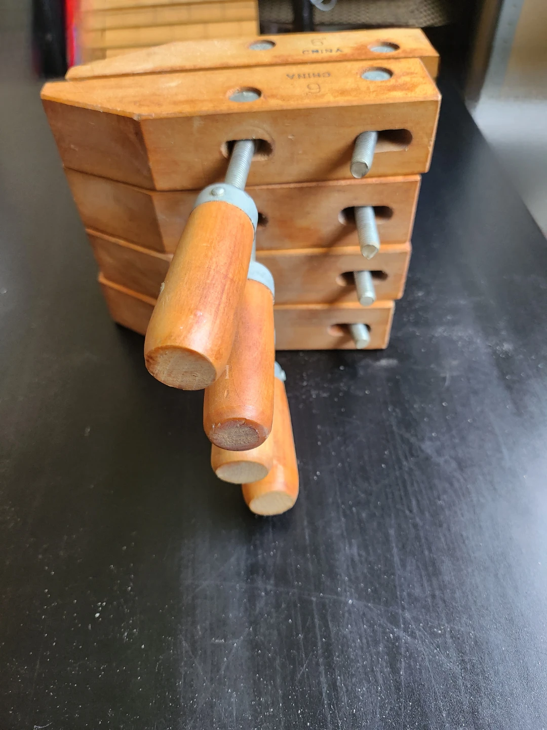 Wooden 6" Hand Screw Clamp Set. - photo 3