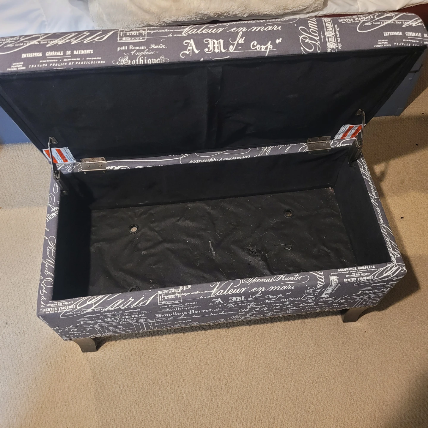 Storage Ottoman Bench - photo 2