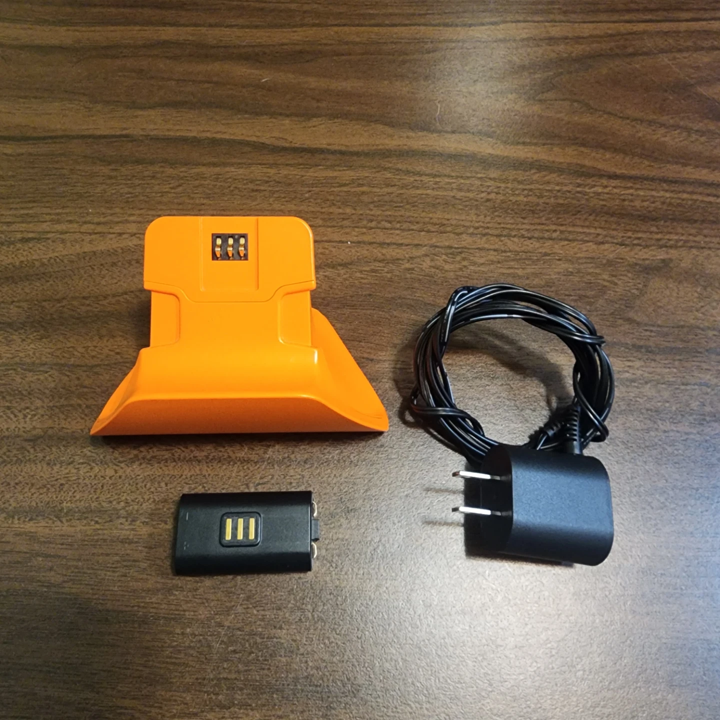 Rechargeable battery and dock for Xbox one controller.