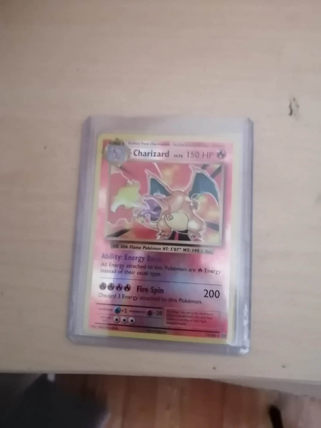 Pokemon Charizard Card 2016 super rare