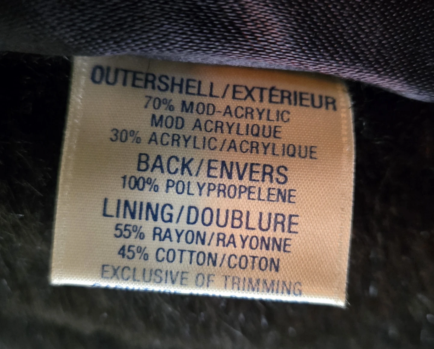 Black Faux Fur Coat - photo 5