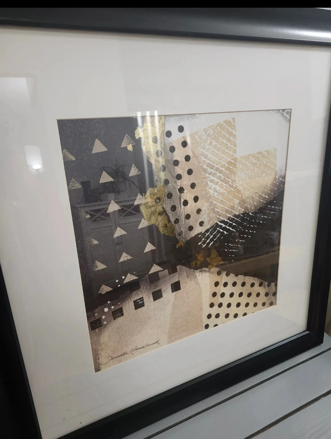 Framed Abstract Art Print - Judith Kindler - photo 3