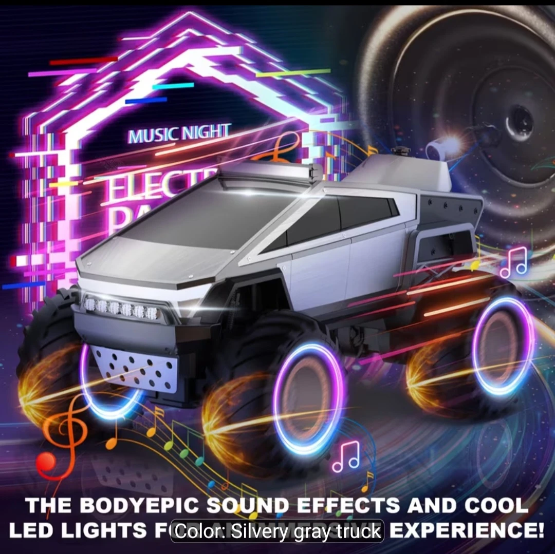 Cyberpunk LED Monster Truck Toy (InBox) - photo 2