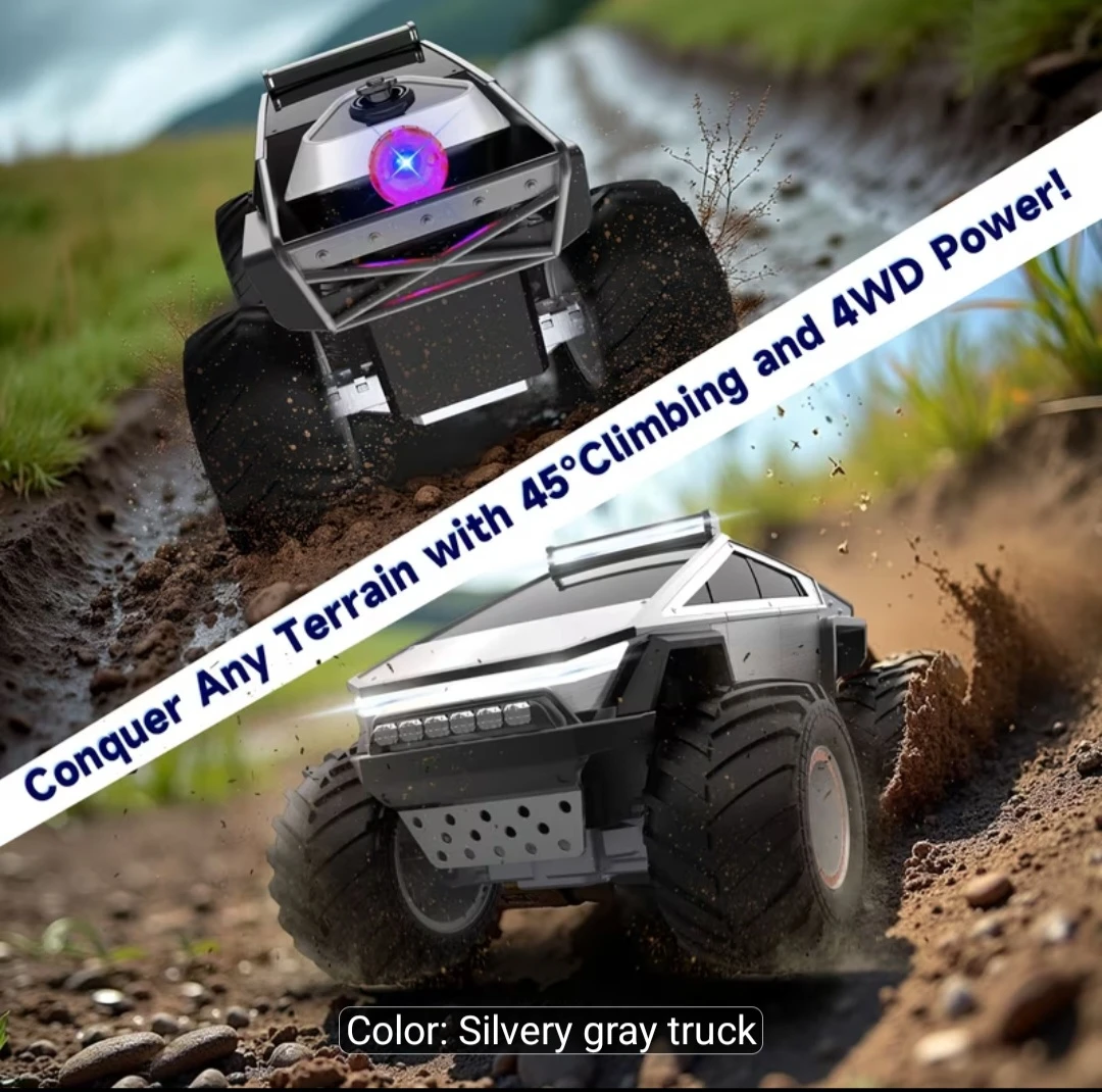 Cyberpunk LED Monster Truck Toy (InBox) - photo 4
