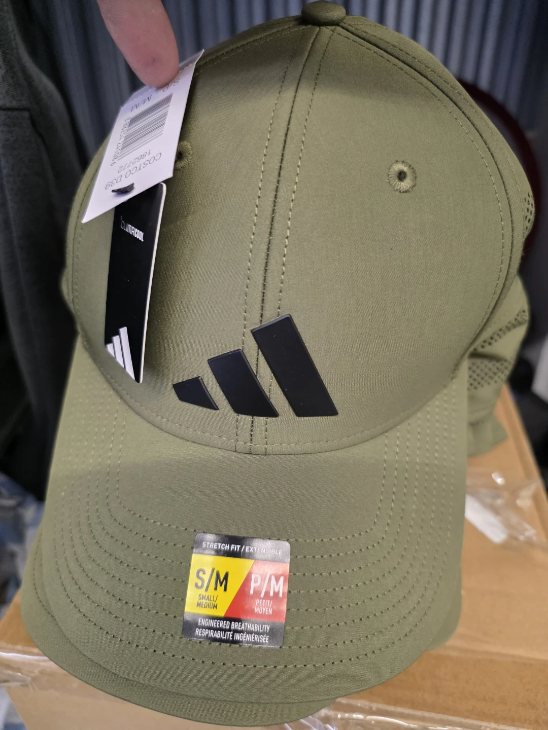 Adidas Hat - Olive Green - S/M - photo 4
