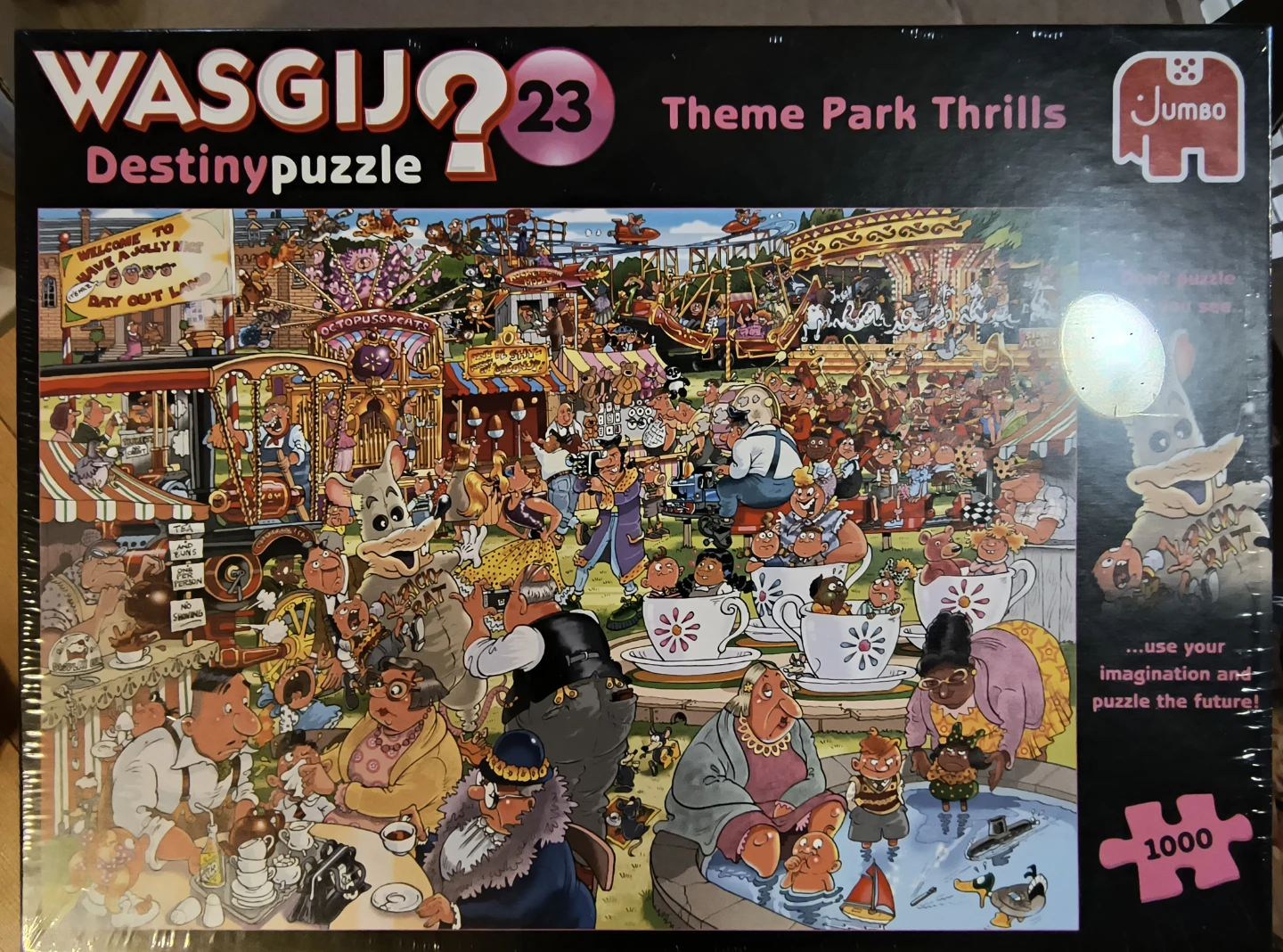 Wasgij Destiny Puzzle 23 Theme Park Thrills