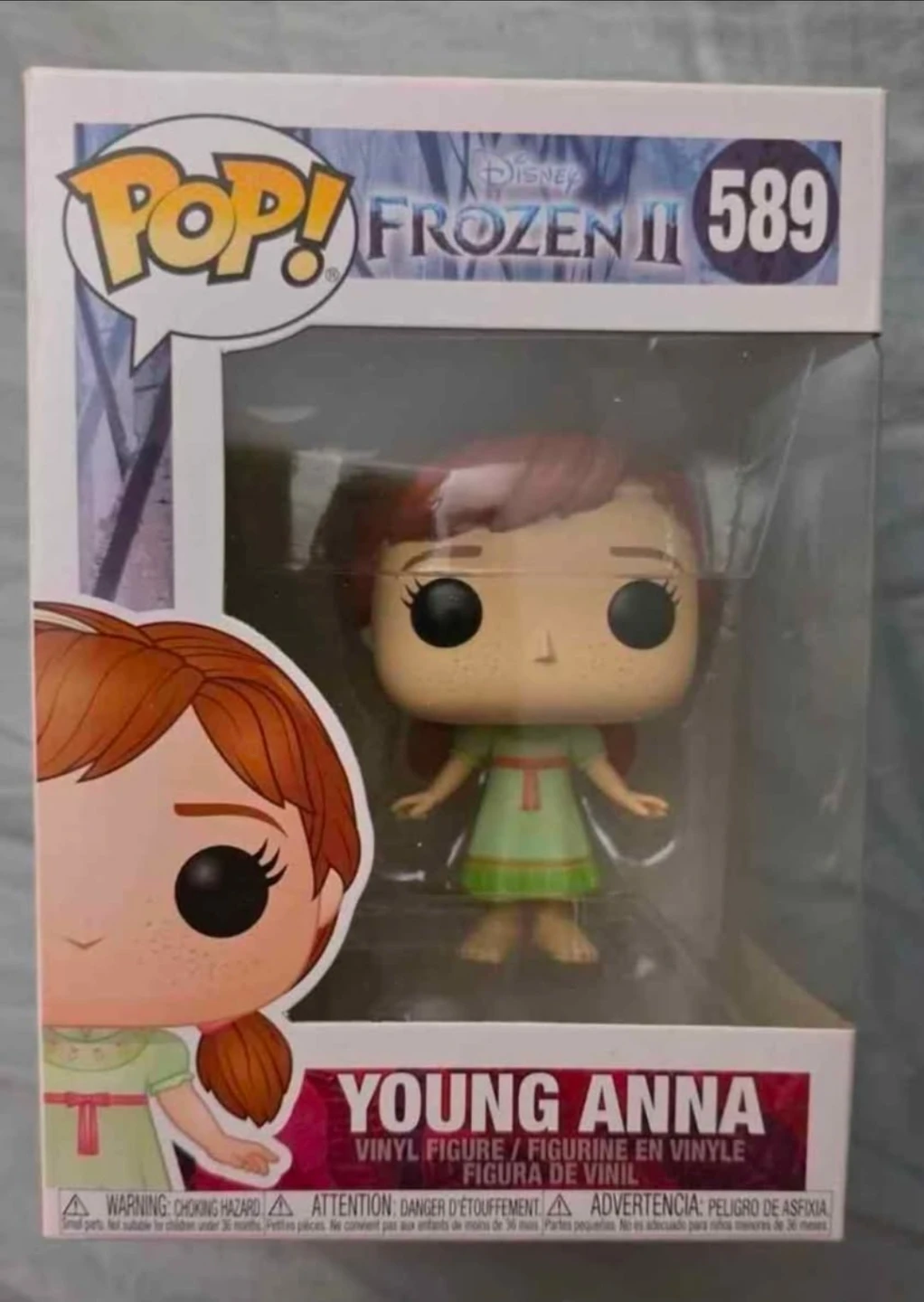 Funko Pop! Disney Frozen II Young Anna #589 Vinyl Figure