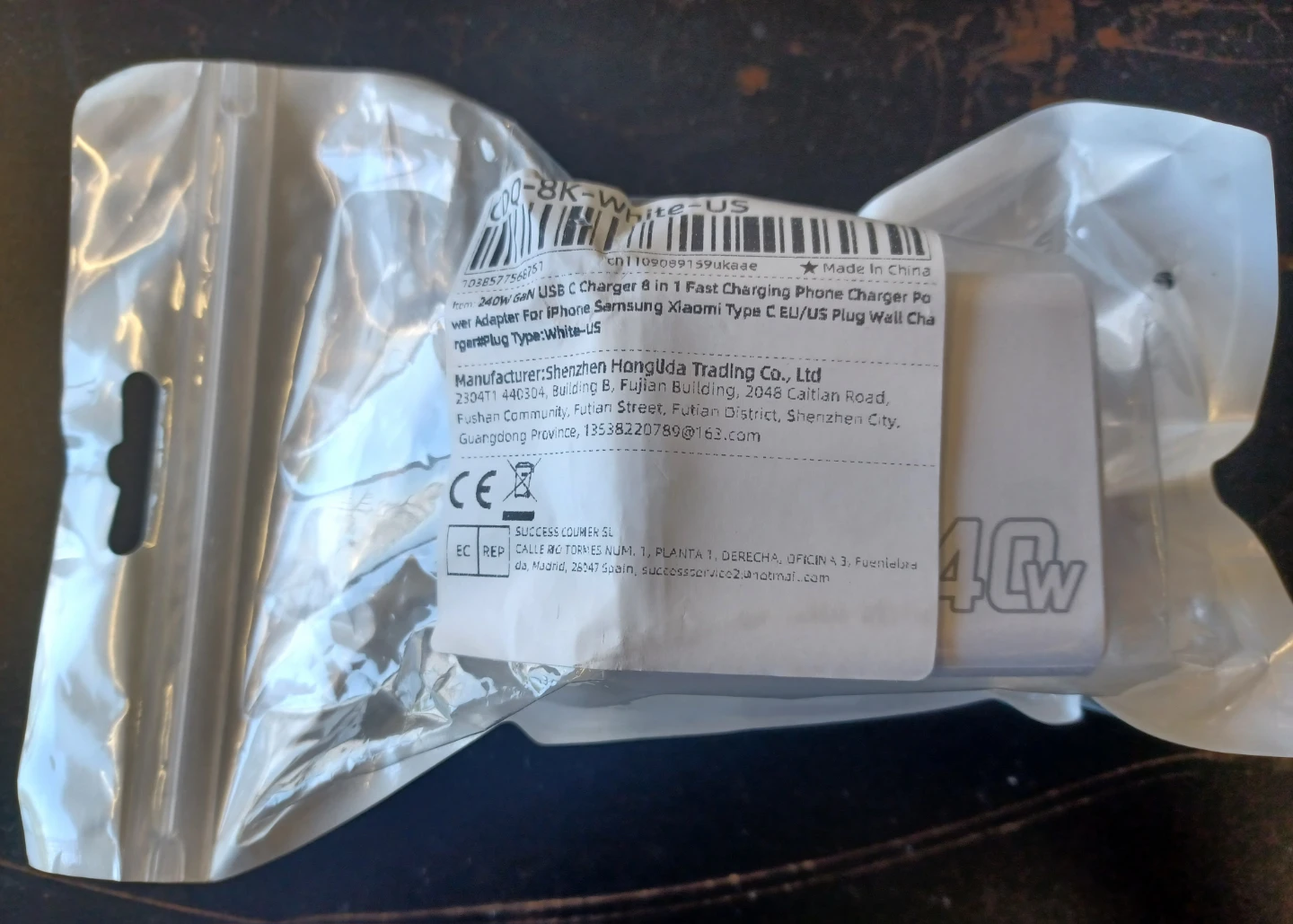 240W USB C Charger - 4 PD & 4 USB Ports - photo 5