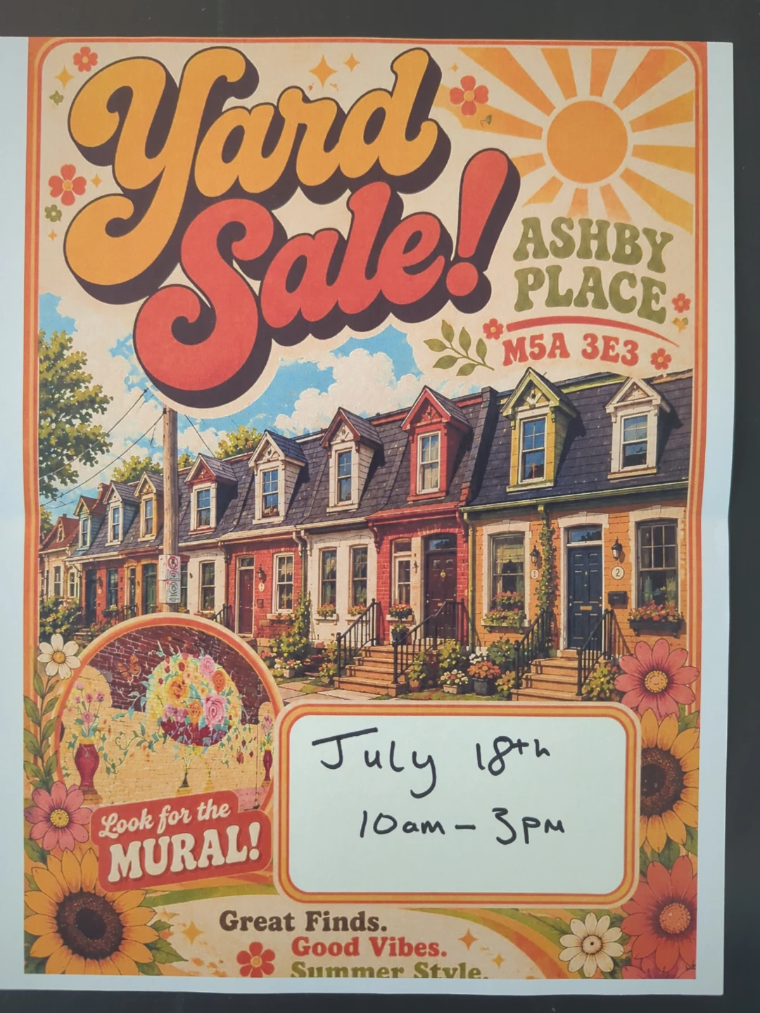 Yard Sale - Saturday July 18th - Corktown