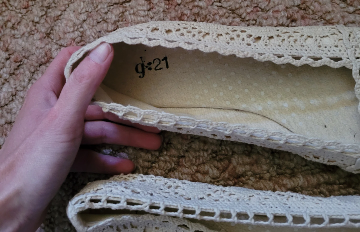 g:21 Crochet Flats Size 8 - photo 3