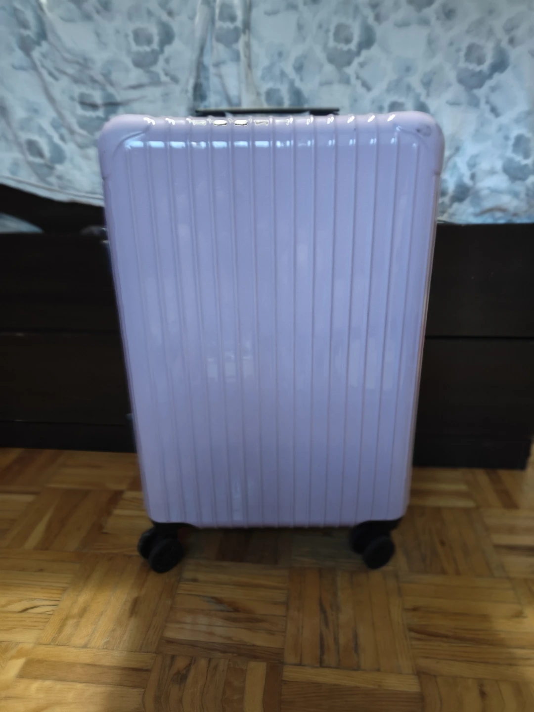 Lavendar Hardshell Luggage - photo 3