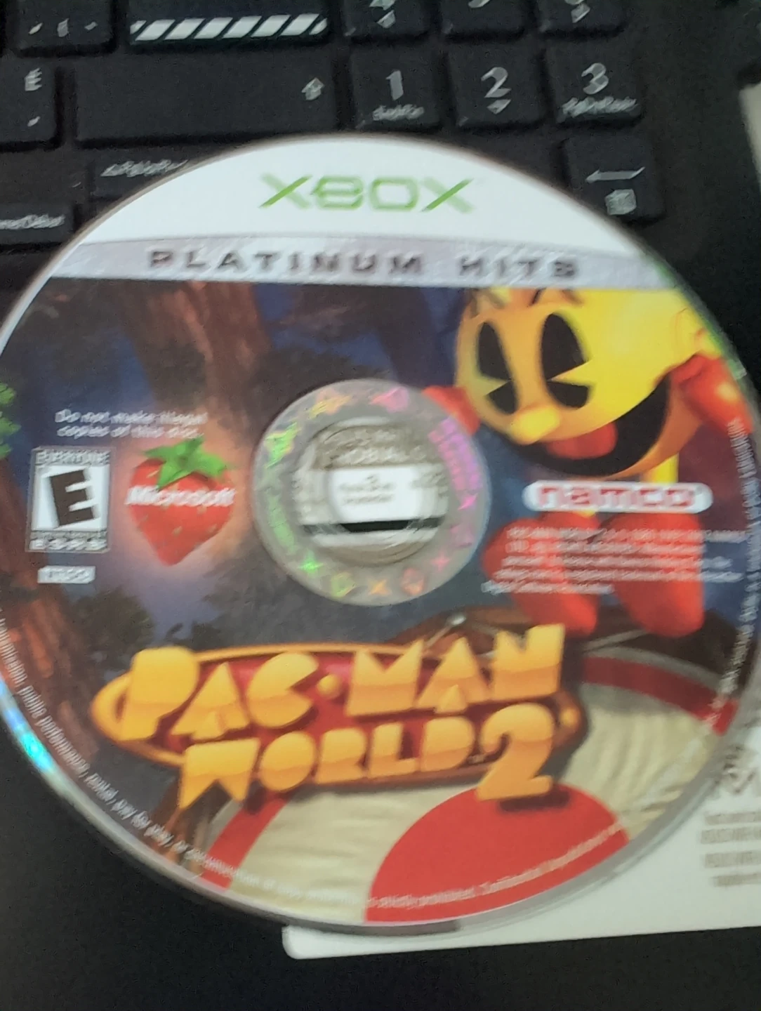 Xbox Pac-Man World 2 Platinum Hits ( just disk)