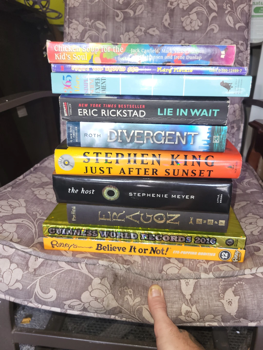 Stack of 8 Books: Stephen King