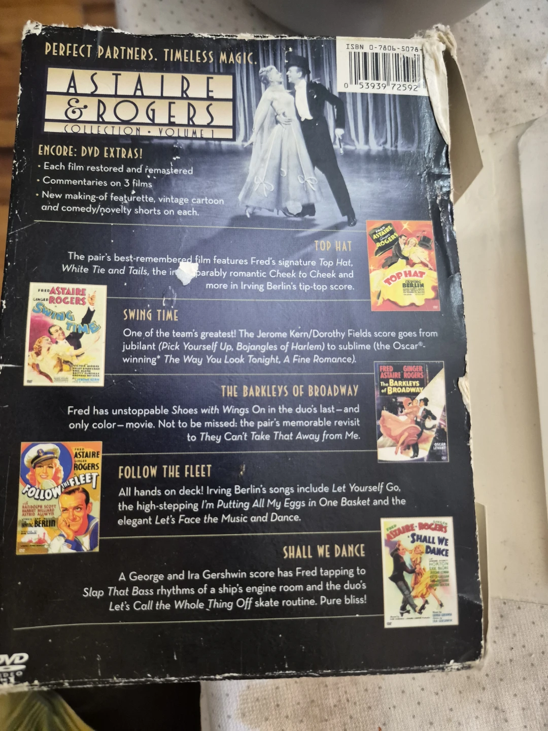 Astaire & Rogers Collection Volume 1 DVD Set - photo 2