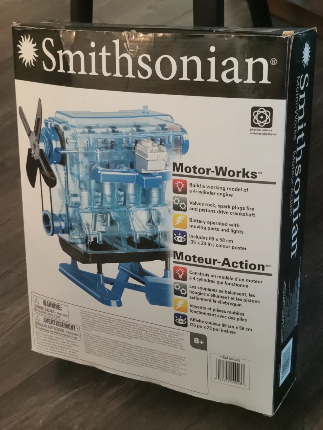 Smithsonian Motor-Works 4-Cylinder Engine Model Kit