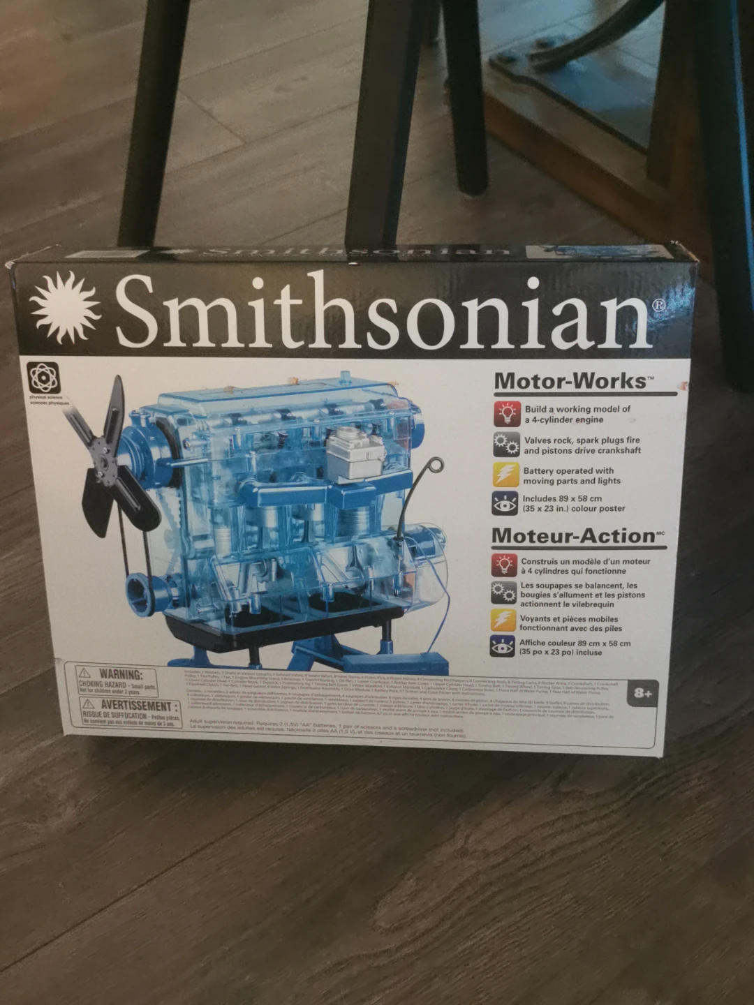 Smithsonian Motor-Works 4-Cylinder Engine Model Kit - photo 2