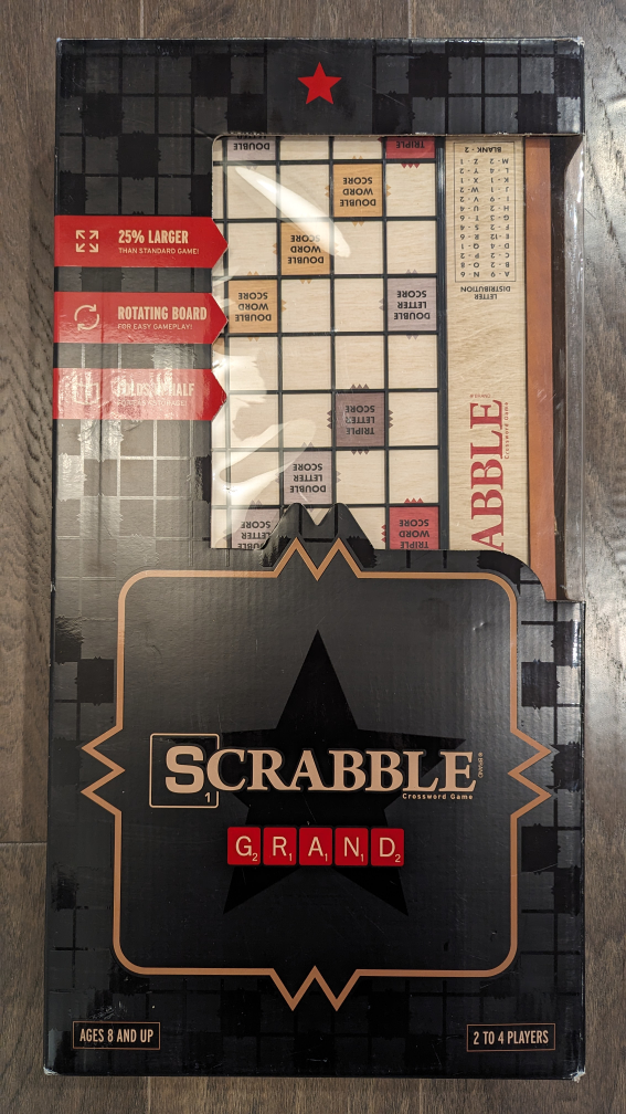 Scrabble Grand Crossword Game