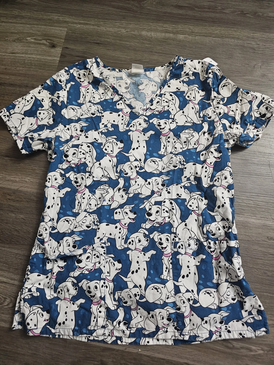 Disney 101 Dalmatians Scrub Top