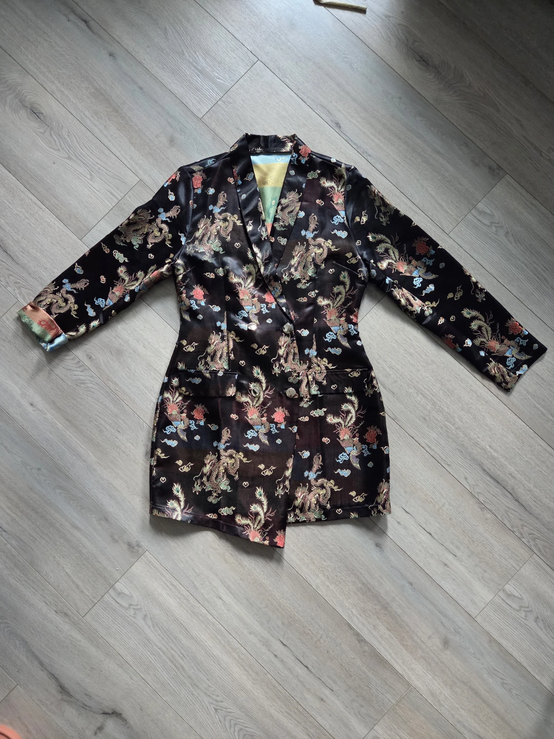 Dragon Print Jacket/Blazer Dress - photo 3