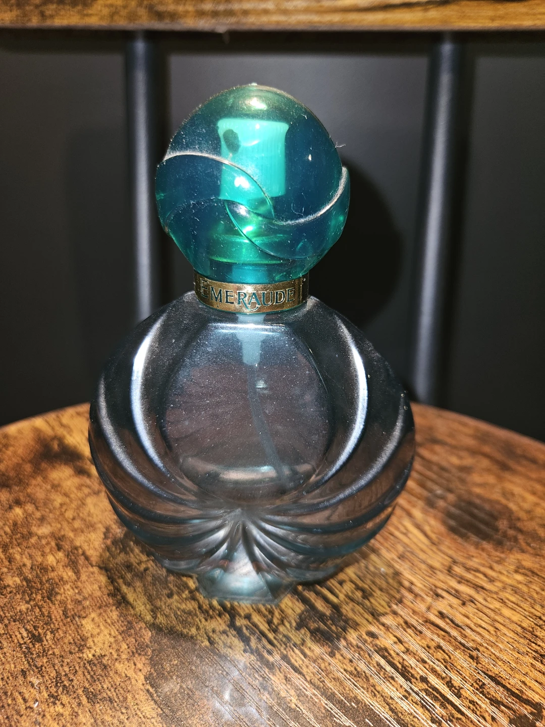 Emeraude by Coty Perfume Bottle - Mostly Empty