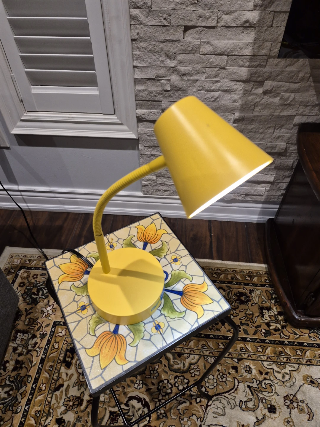 Work lamp with USB port