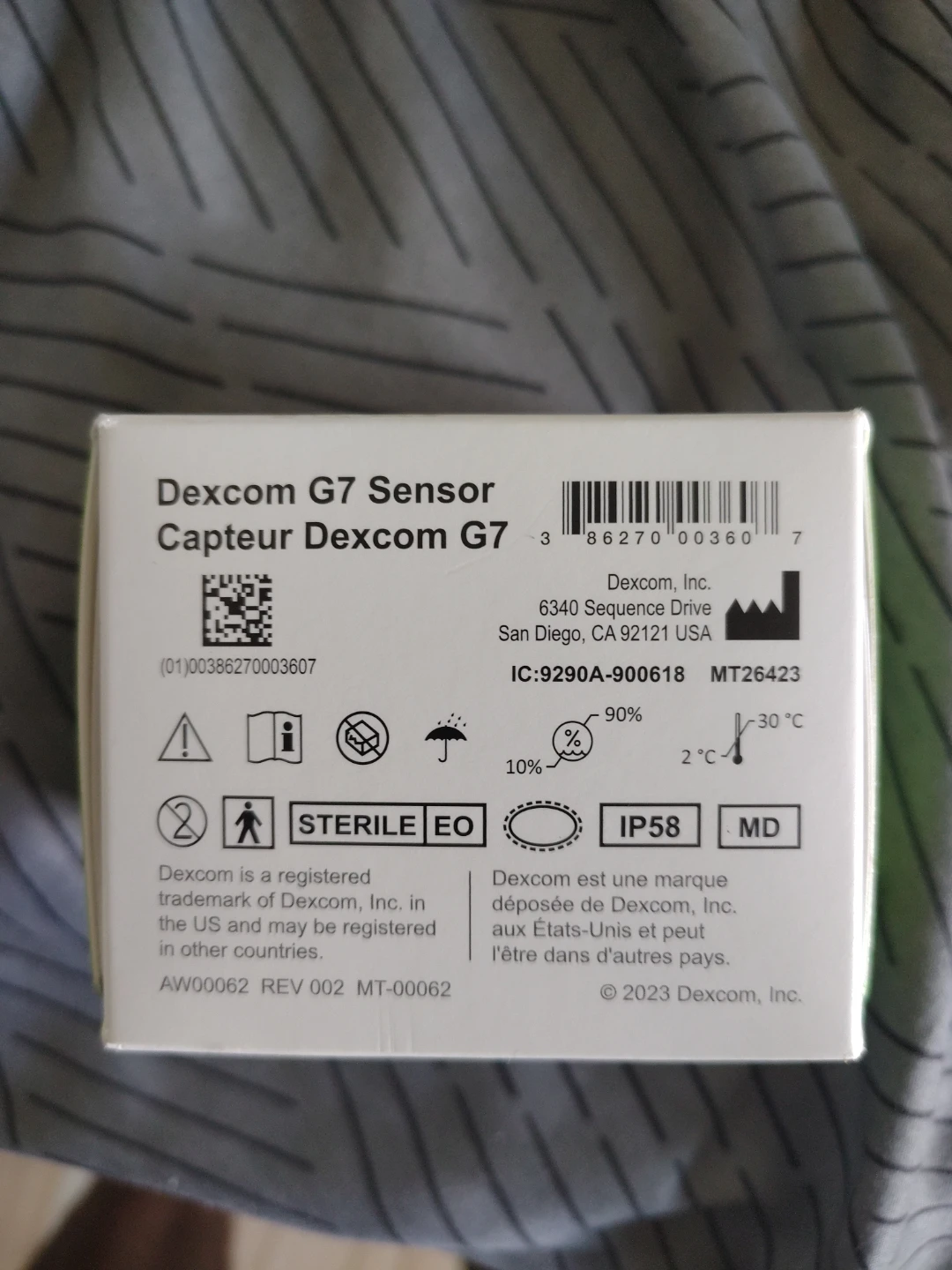 Dexcom G7 Sensor - photo 3